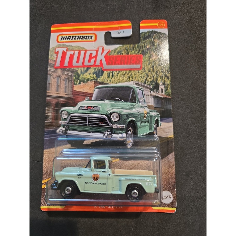 Hot Wheels 1957 Turquoise '57 GMC Stepside National Parks Supervisor